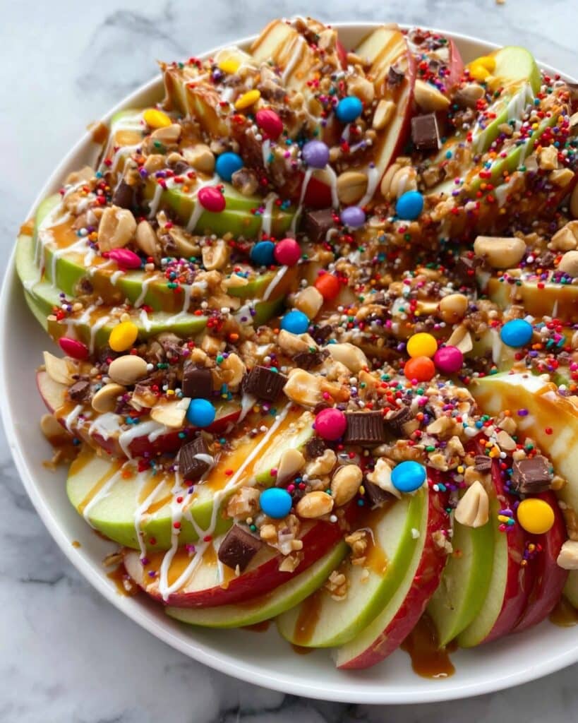 Caramel Apple Nachos Recipe