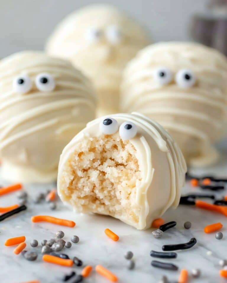 Mummy Cake Balls Recipe