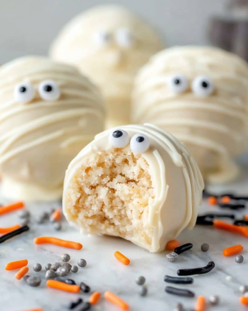 Mummy Cake Balls Recipe