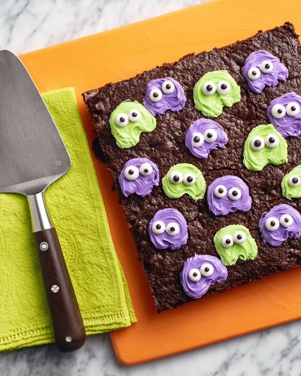 Spooky Halloween Brownies Recipe - Recipe Image