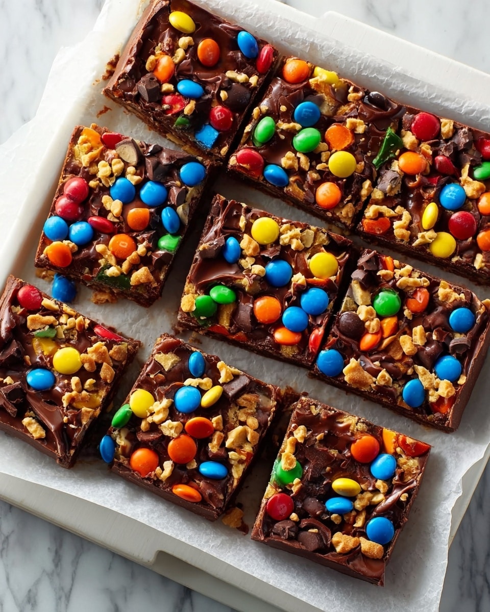 Crazy Halloween Blondies Recipe - Recipe Image