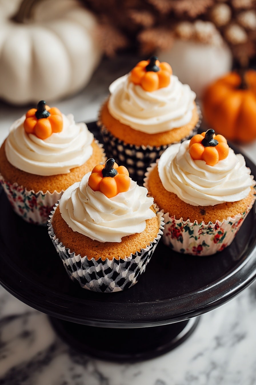 Chocolate Candy Corn Cupcakes Recipe - Recipe Step