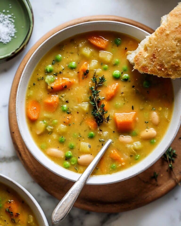 One-Pot Creamy Vegetable Soup Recipe