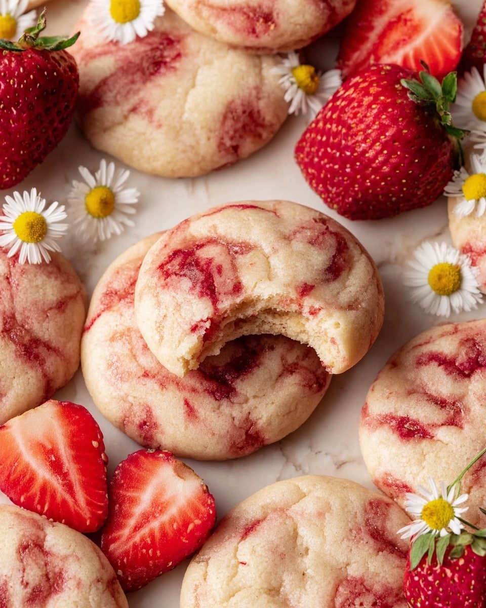 Strawberry Cheesecake Cookies Recipe - Recipe Image