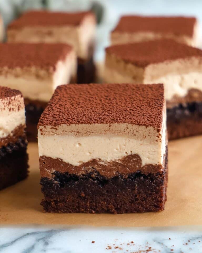 Tiramisu Brownies Recipe
