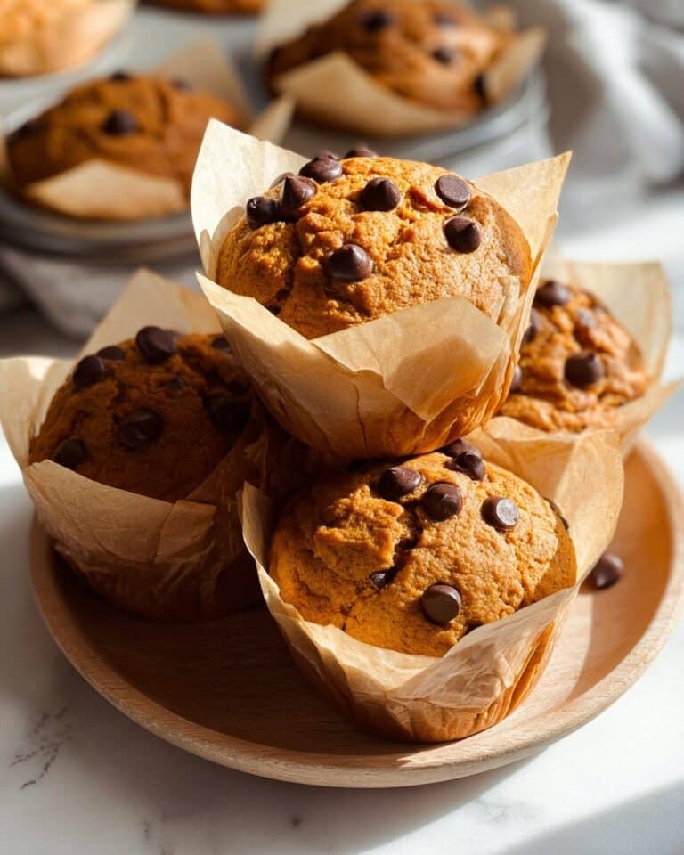 Gluten-Free Pumpkin Muffins with Collagen and Chocolate Chips Recipe