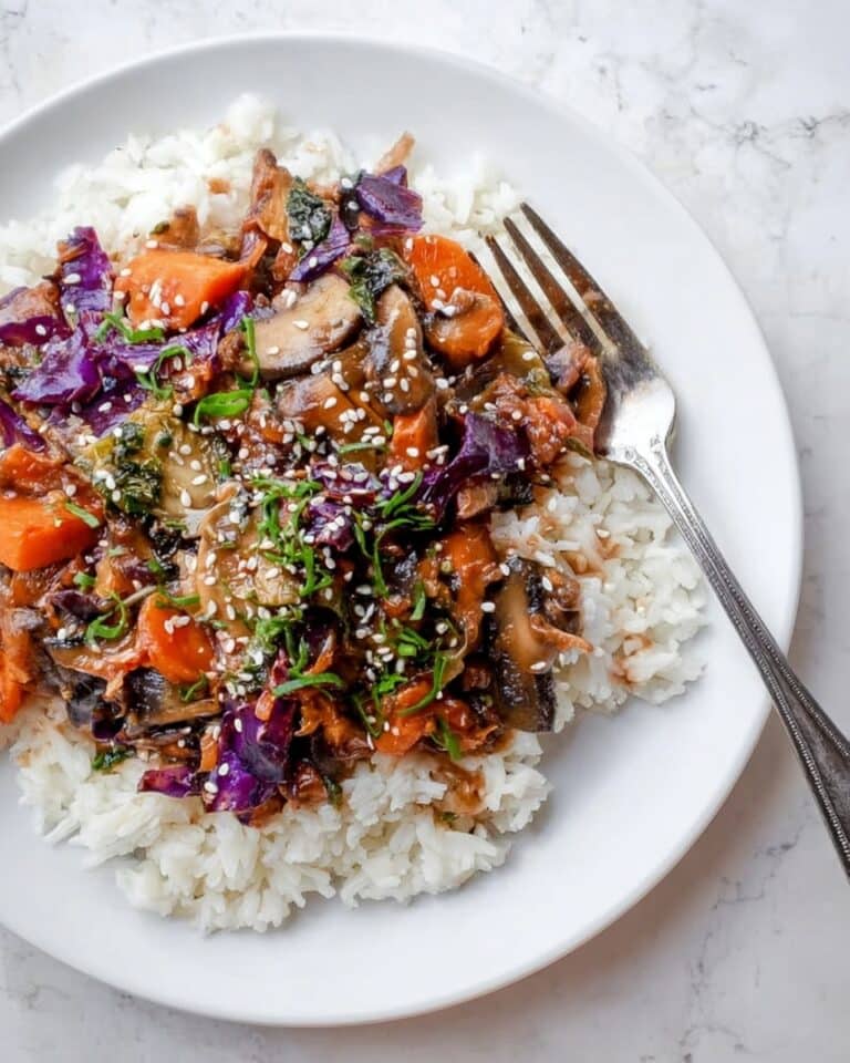 Sweet Potato Curry with Basil Jasmine Rice Recipe