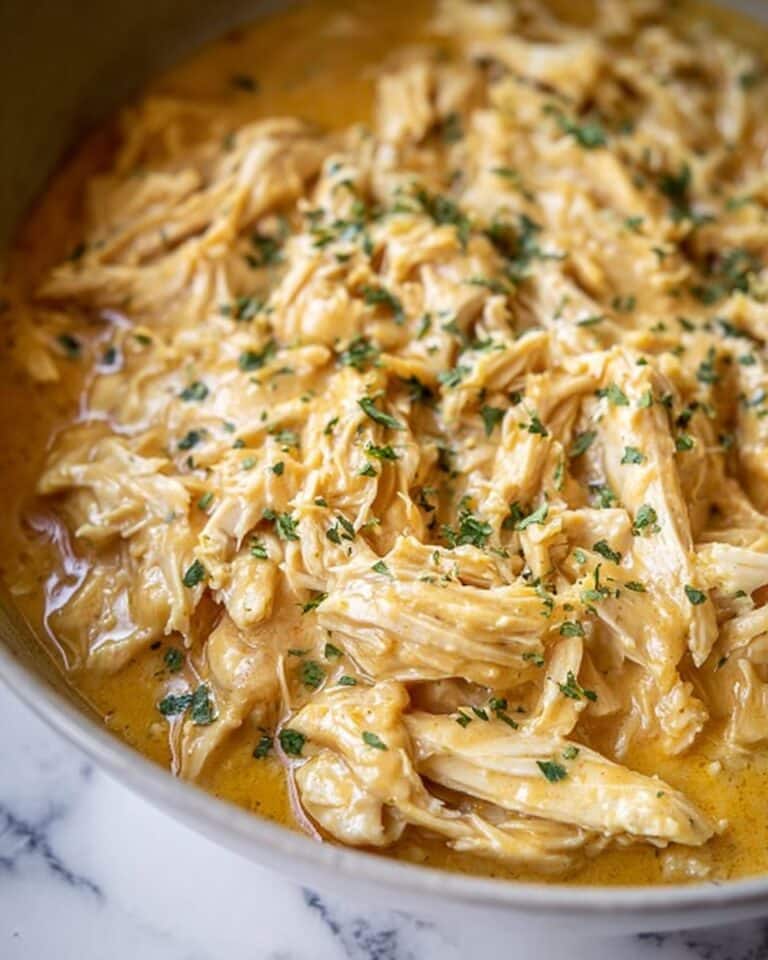 Easy Crockpot Chicken and Gravy Recipe