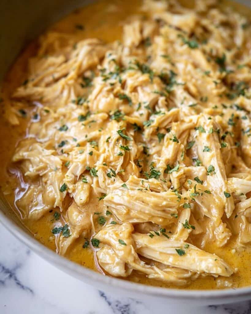 Easy Crockpot Chicken and Gravy Recipe