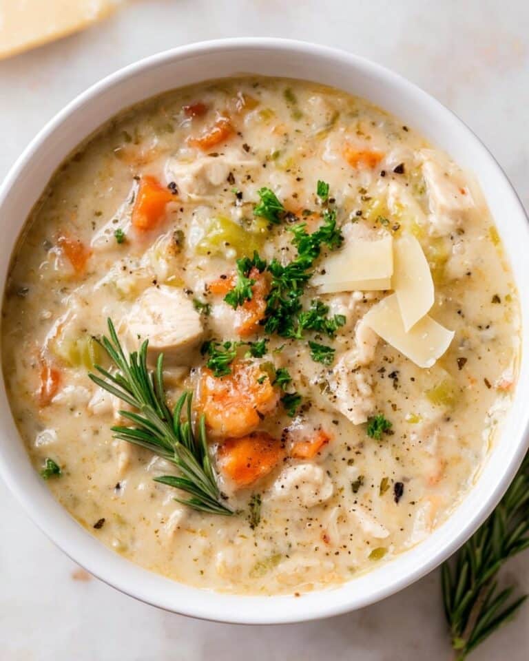 Creamy Chicken and Rice Soup Recipe