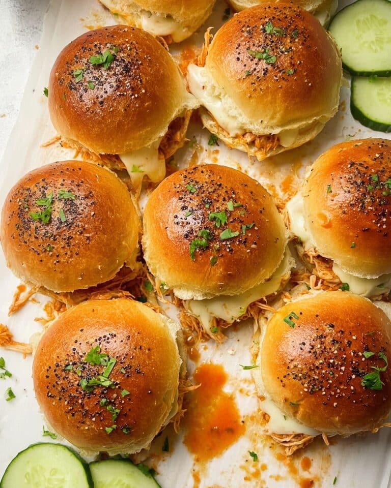Spicy Buffalo Chicken Sliders Recipe