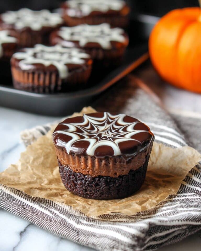 Death By Chocolate Mini Cheesecakes Recipe