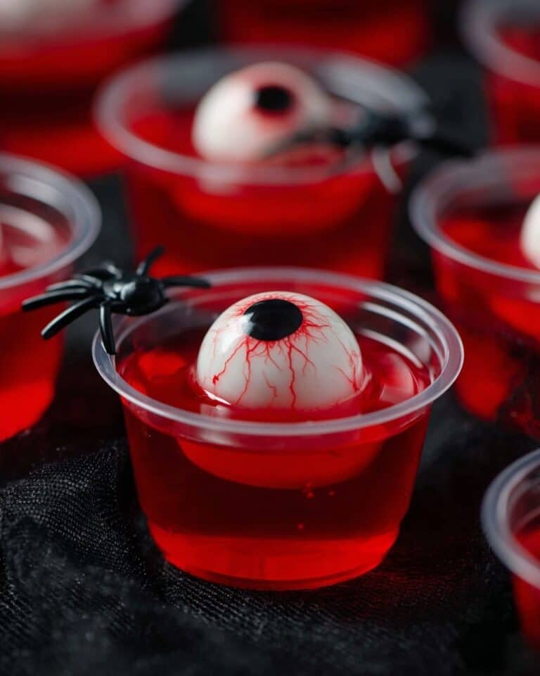 Halloween Eyeball Jello Shots Recipe