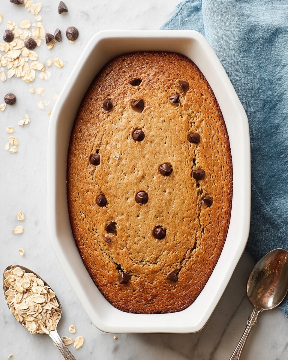 Chocolate Chip Baked Oatmeal Recipe - Recipe Image