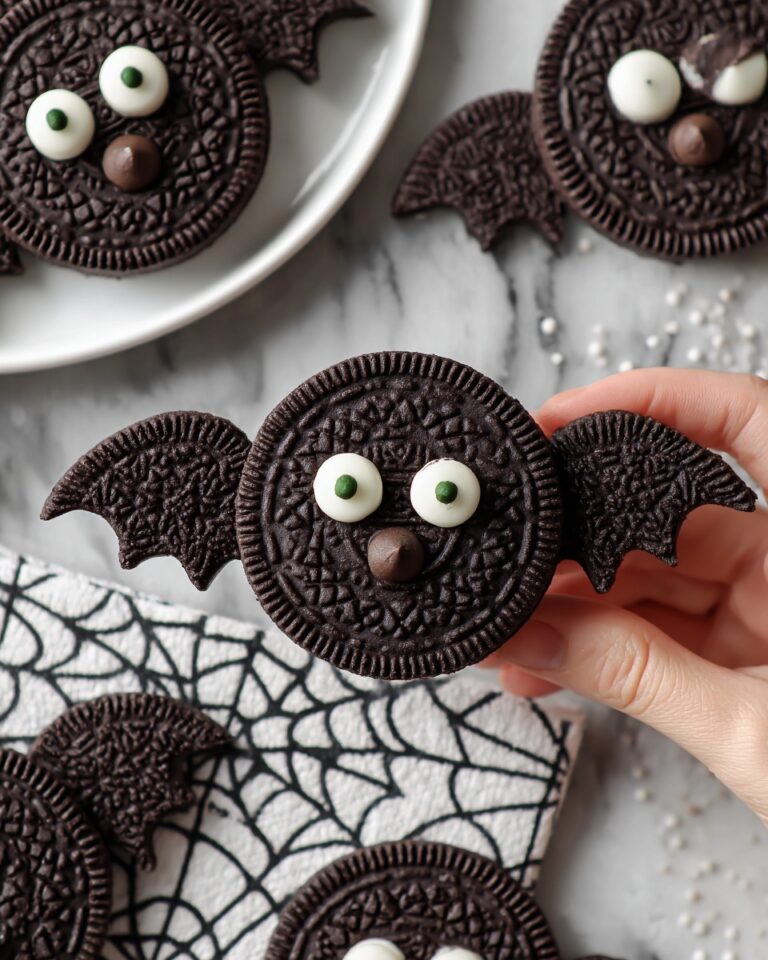 Halloween Oreo Bat Cookie Recipe