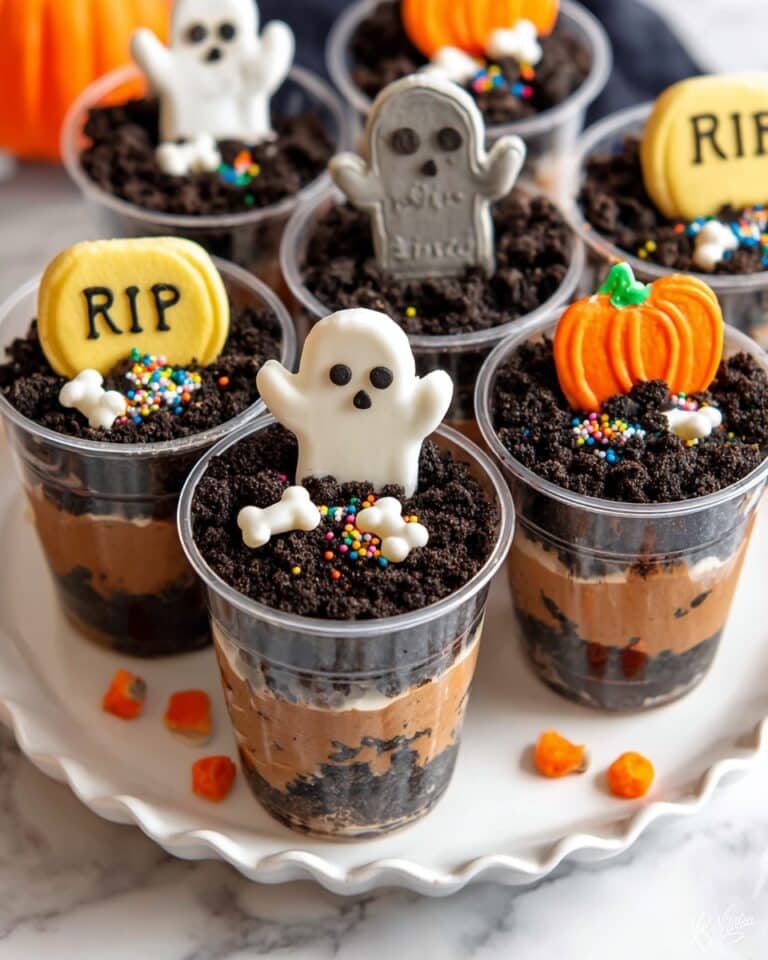 Halloween Dirt Cups Recipe