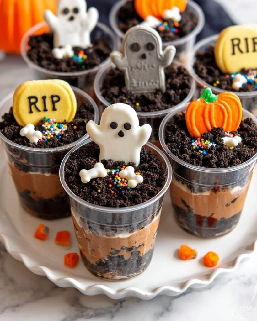 Halloween Dirt Cups Recipe
