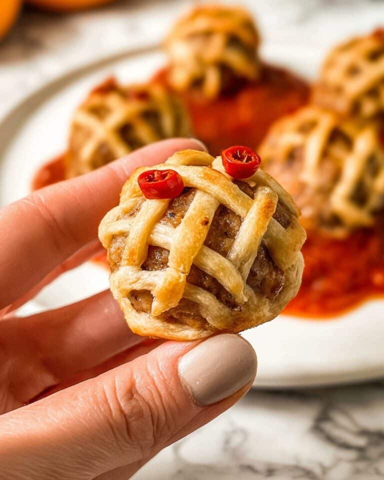 Halloween Mummy Meatballs Recipe