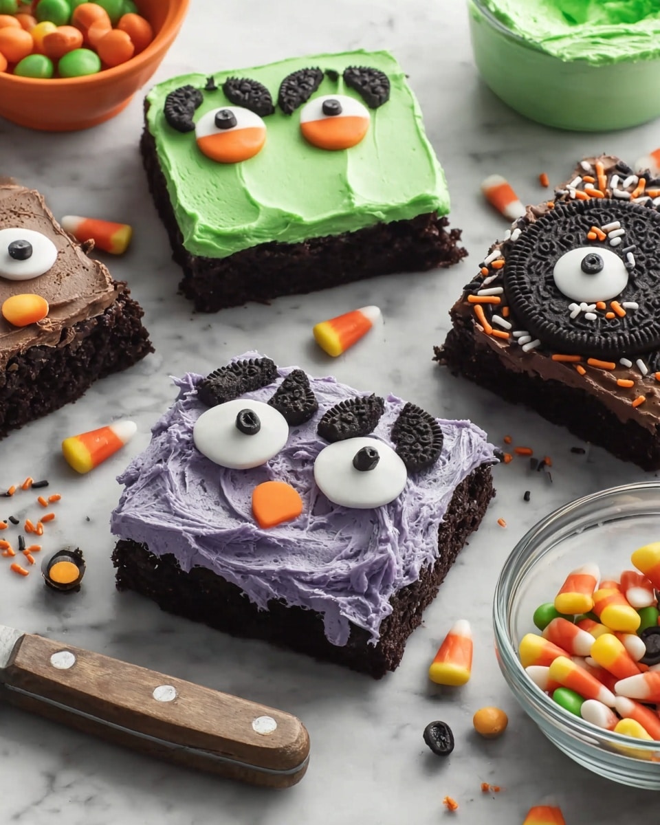 Make-Your-Own Halloween Brownies Recipe - Recipe Image