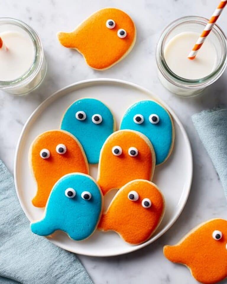 Ghost Shortbread Cookies Recipe