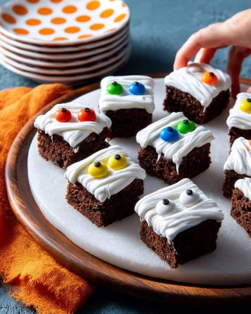 Mummy Brownies Recipe