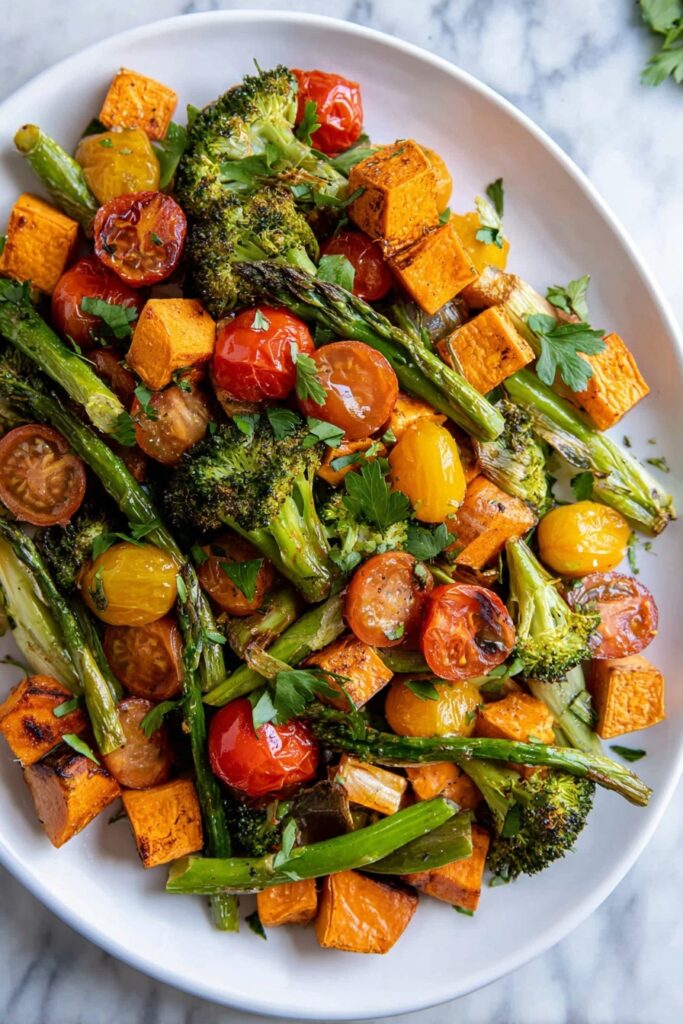 Sheet Pan Roasted Vegetables Recipe