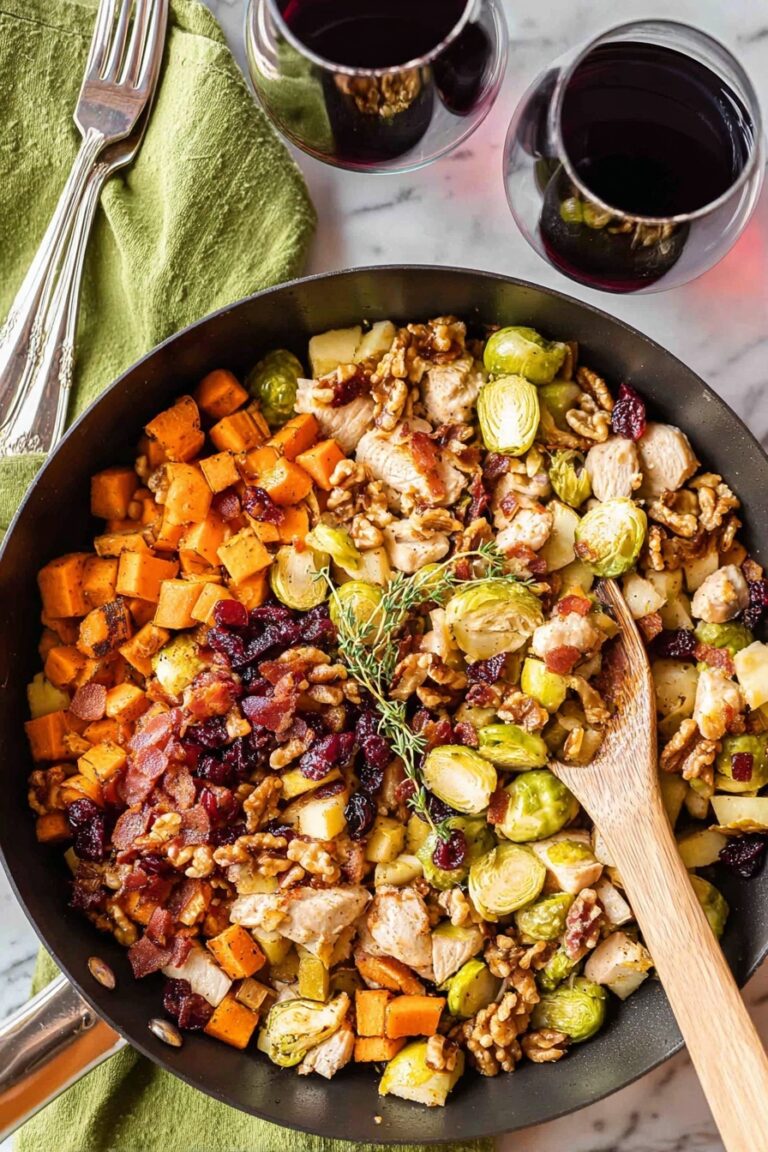 One-Pot Easy Harvest Chicken Skillet Recipe