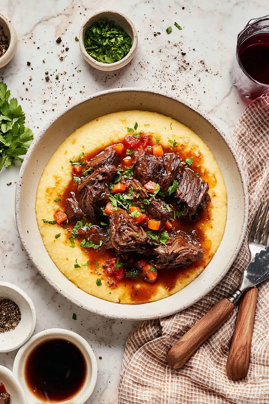 Italian Pot Roast Recipe - Serving