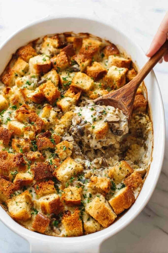 Cheesy Chicken Wild Rice Casserole Recipe