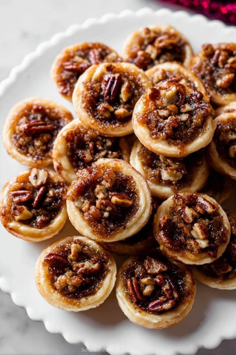 Mini Pecan Pies in a Muffin Pan Recipe
