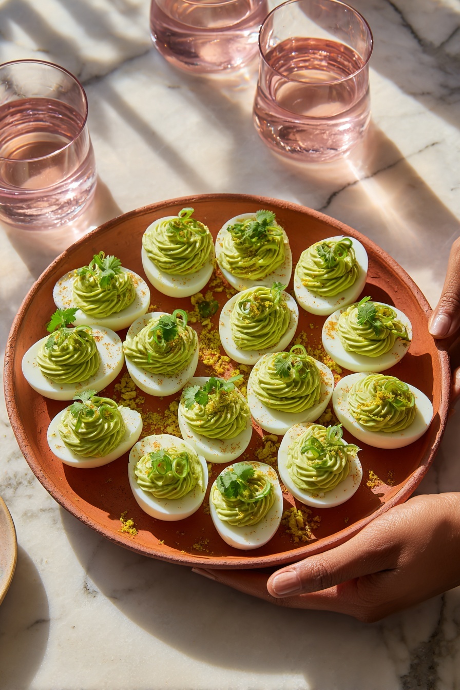 Green Curry Deviled Eggs Recipe - Recipe Step