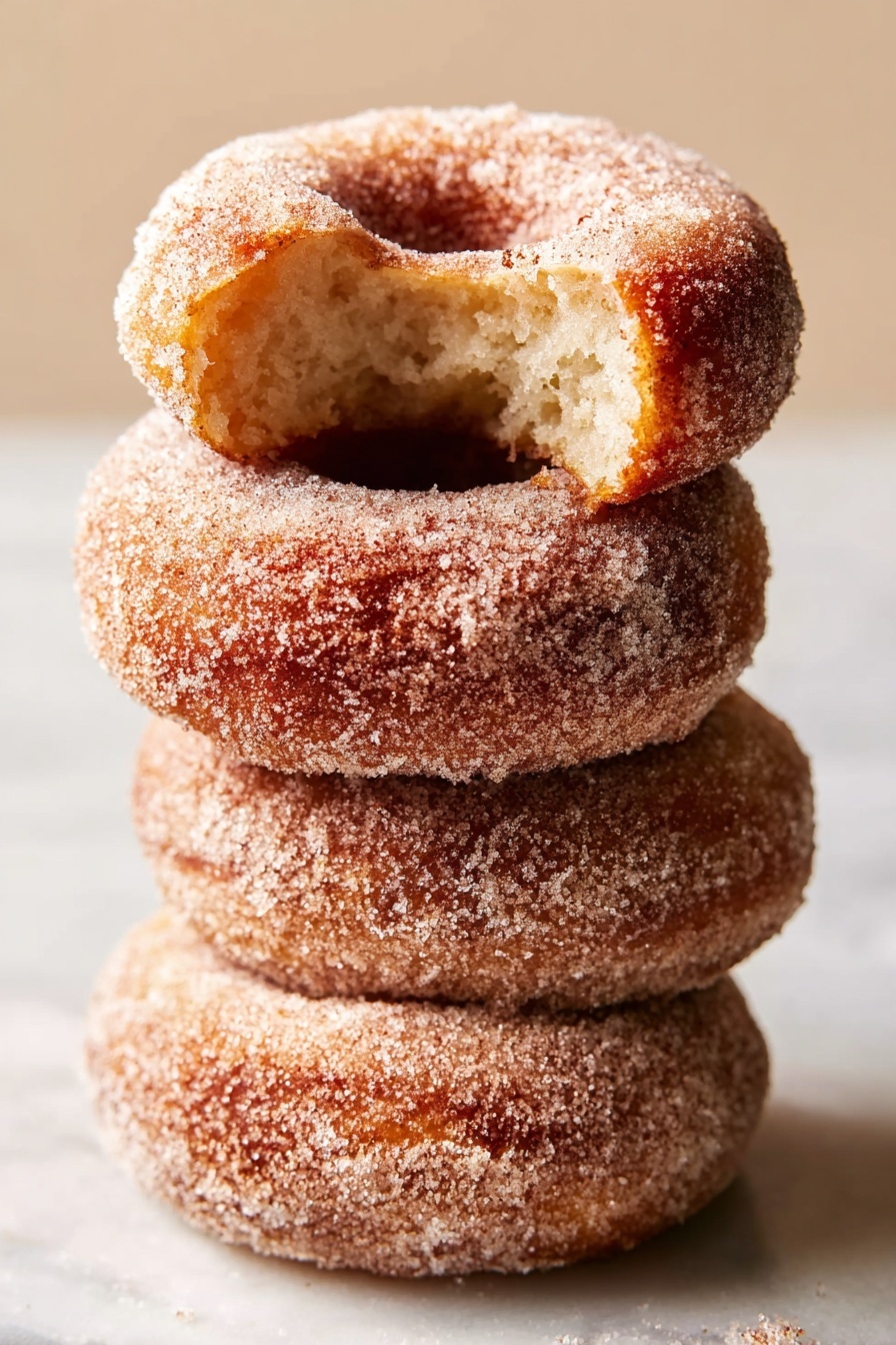 Apple Cider Donuts Recipe - Serving