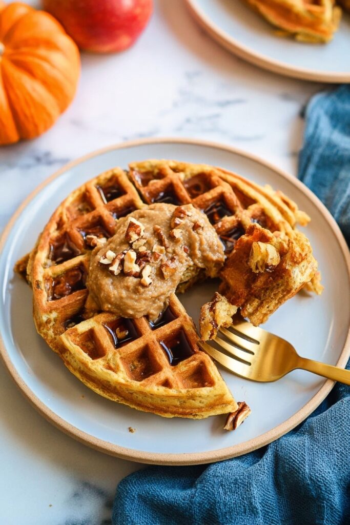 Pumpkin Waffles with Pumpkin Pie Spice Recipe