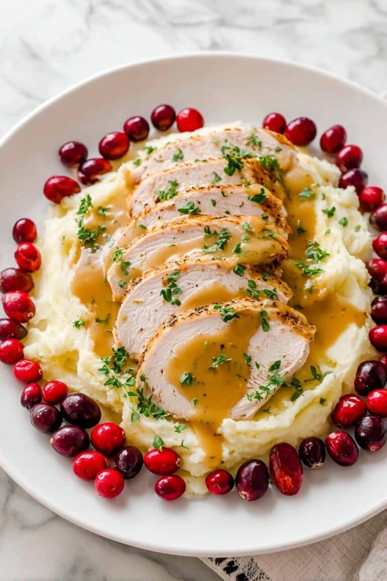 Instant Pot Turkey Breast with Rich Gravy Recipe