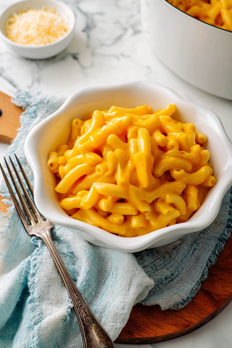 Pumpkin Spice Mac and Cheese Recipe - Serving