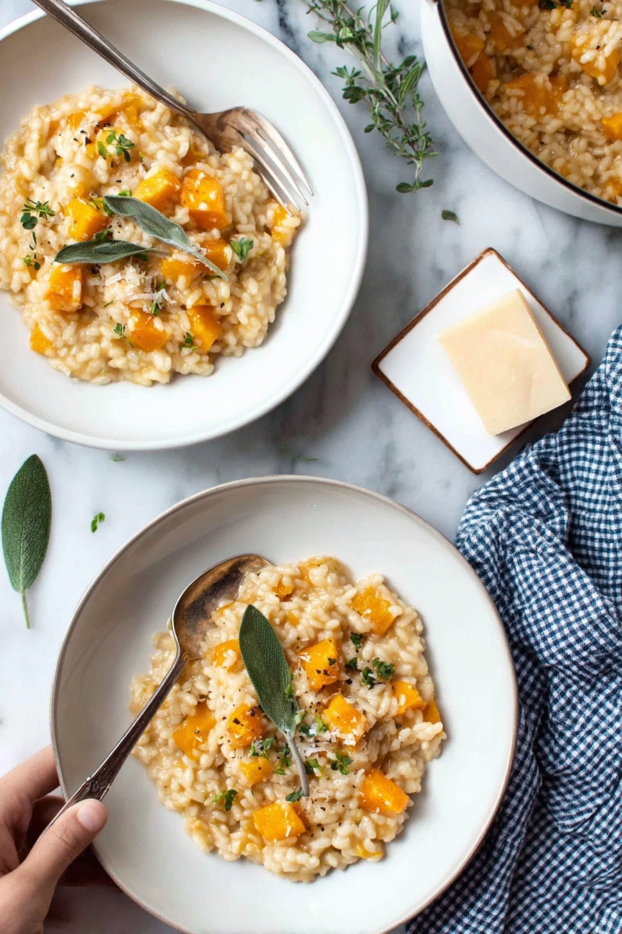 Butternut Squash Risotto Recipe - Serving