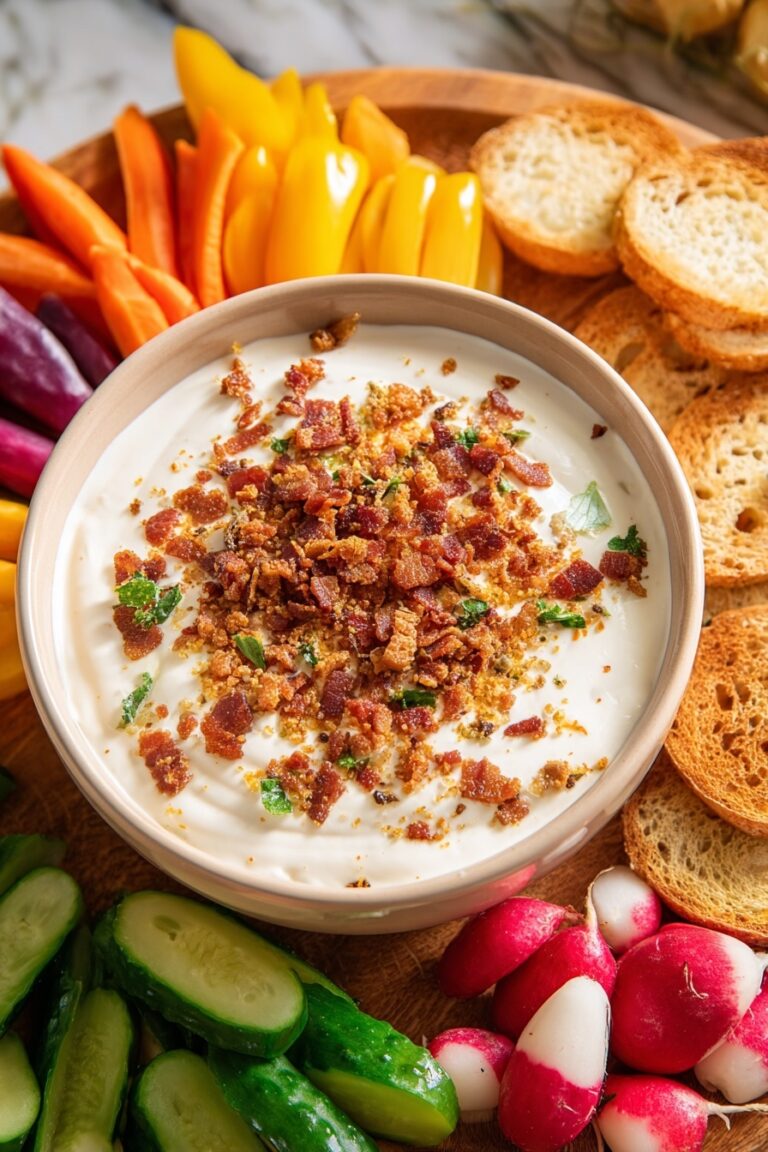 Whipped Goat Cheese with Crispy Pancetta, Panko, and Parsley Recipe