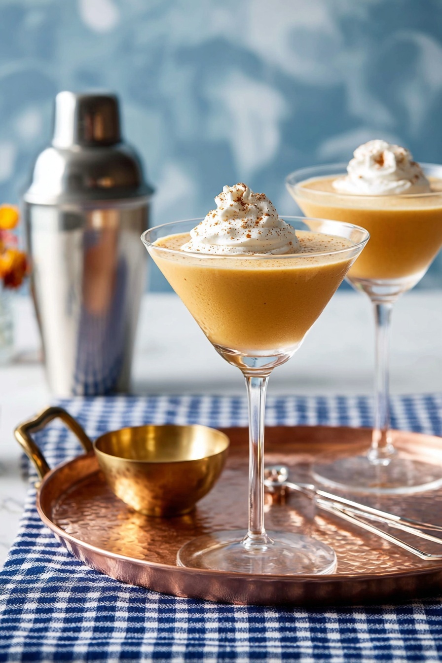 Pumpkin Pie Martini Recipe - Recipe Step