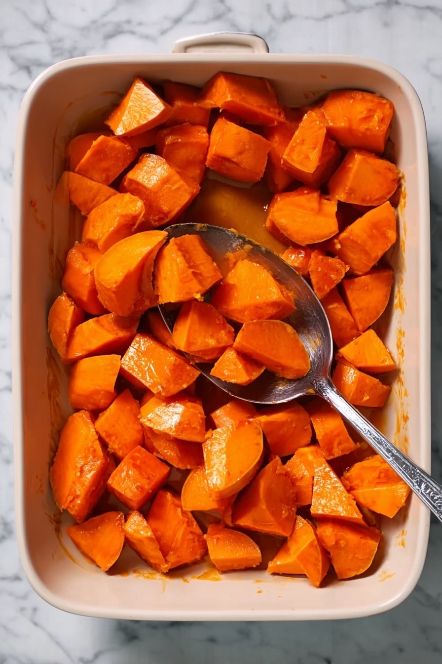 The Best Candied Yams Recipe - Serving