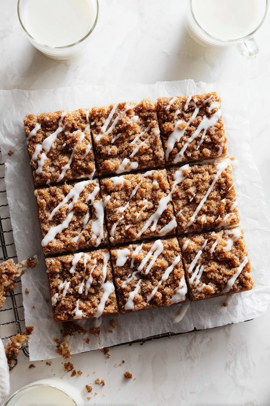 Pumpkin Coffee Cake with Maple Glaze Recipe - Serving