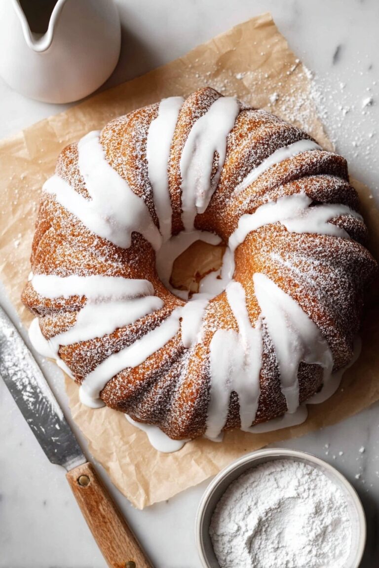 Apple Cider Bundt Cake Recipe