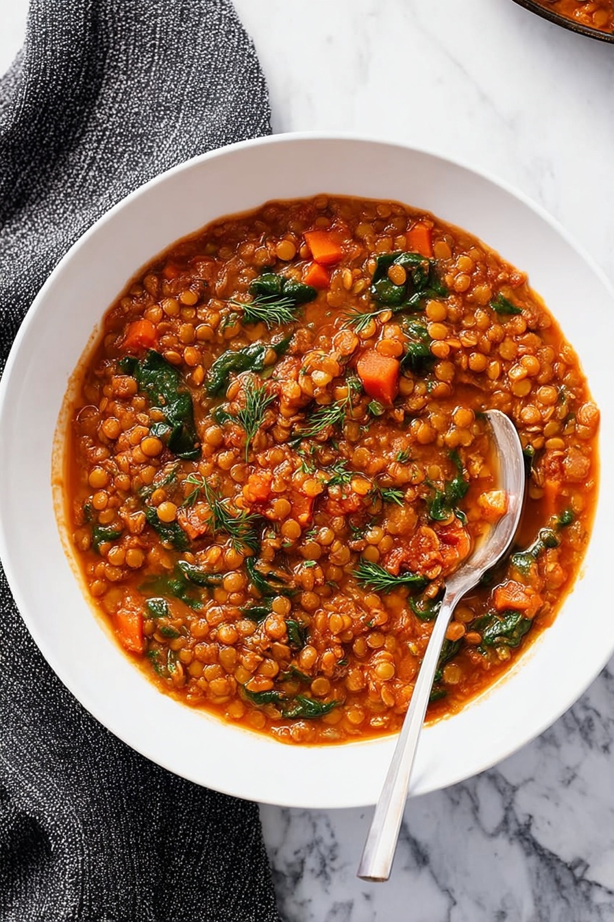 Best Lentil Soup (Really!) Recipe - Serving