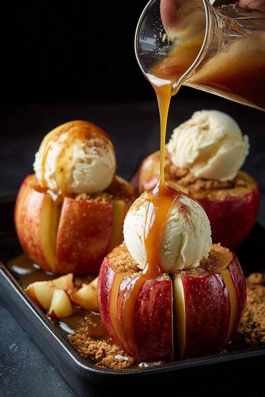 Caramel-Stuffed Bloomin’ Apples Recipe - Recipe Step