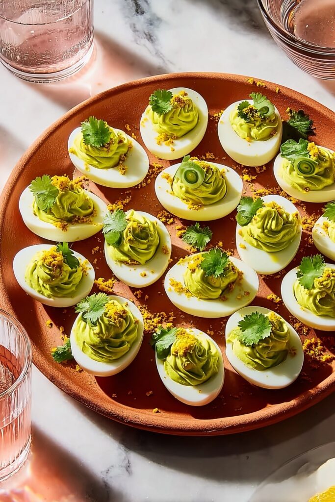 Green Curry Deviled Eggs Recipe