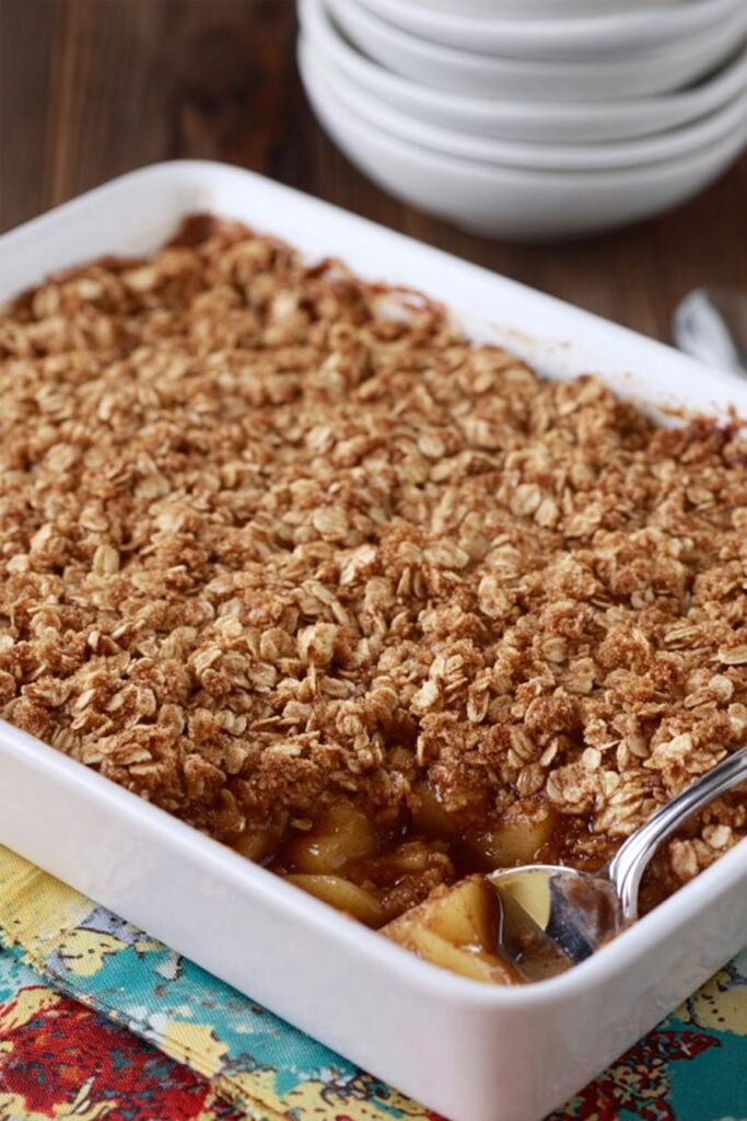 Amish-Style Apple and Cinnamon Baked Oatmeal Recipe