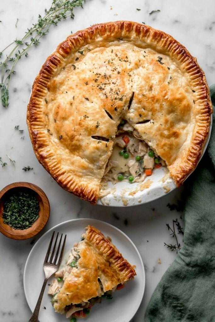 Homemade Chicken Pot Pie Recipe