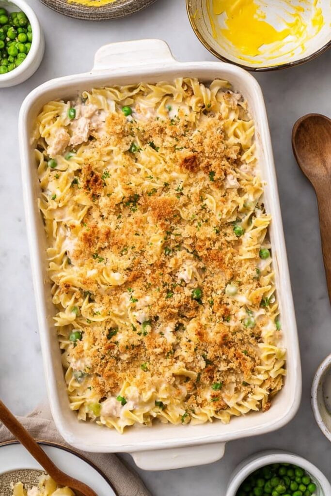 Easy Tuna Noodle Casserole Recipe