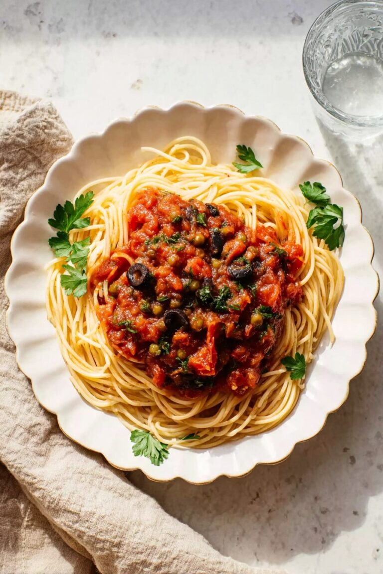Best Pasta Puttanesca Recipe