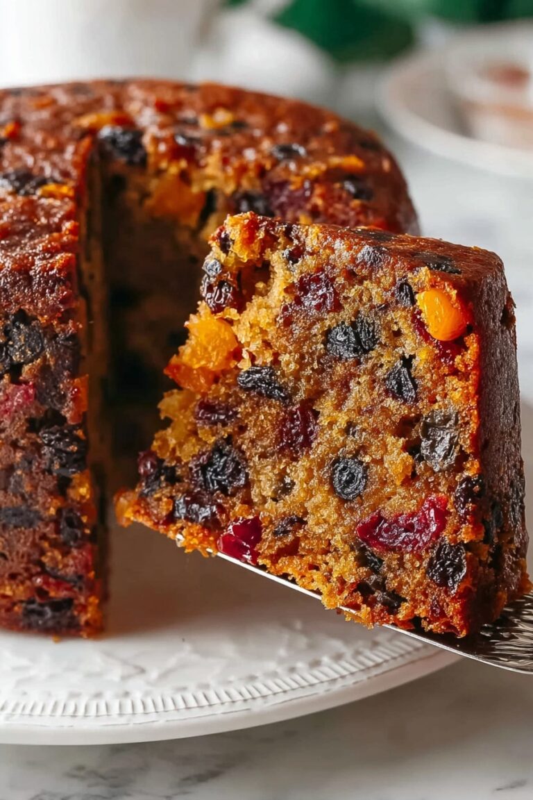 Healthy Christmas Fruit Bundt Cake Recipe