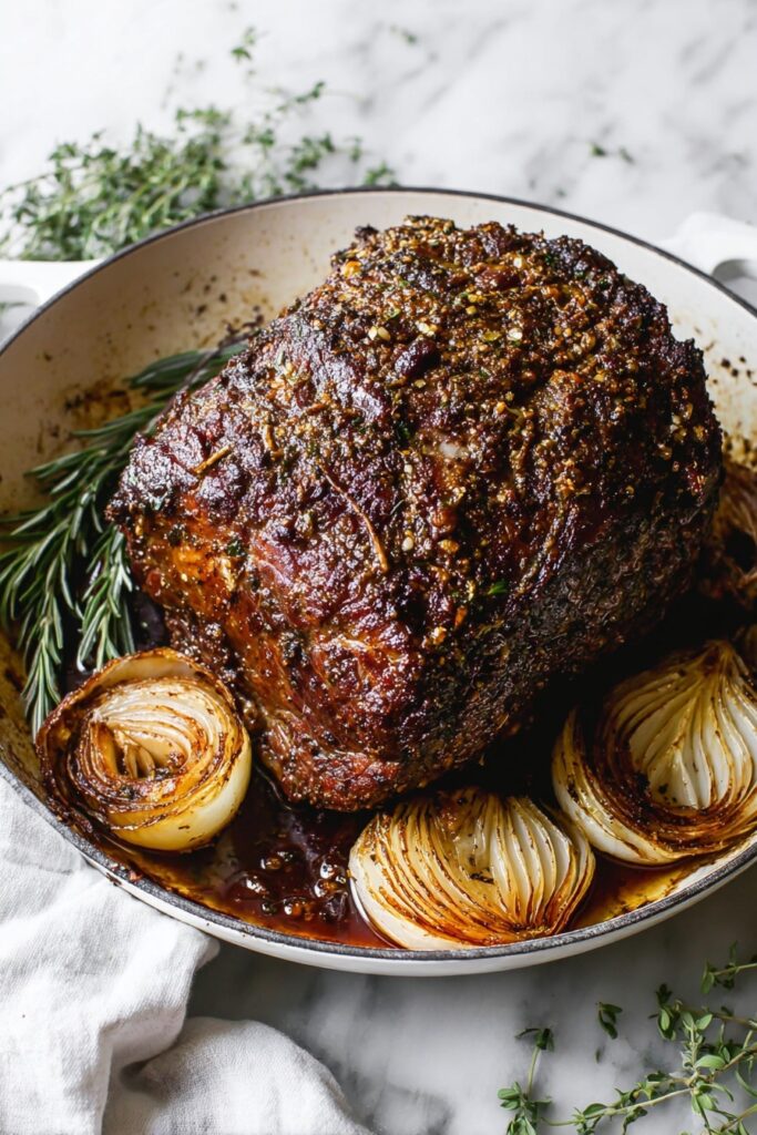 Best No-Fail Garlic Herb Prime Rib Recipe
